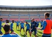 开云下载-阿尔希拉尔技战术演练密集，冲刺冠军全力以赴