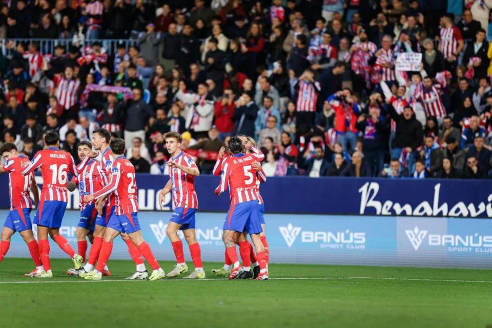 马德里竞技半场领先，最终获得胜利