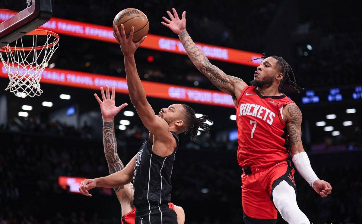 火箭连场精彩表现，篮网整体势如破竹的简单介绍