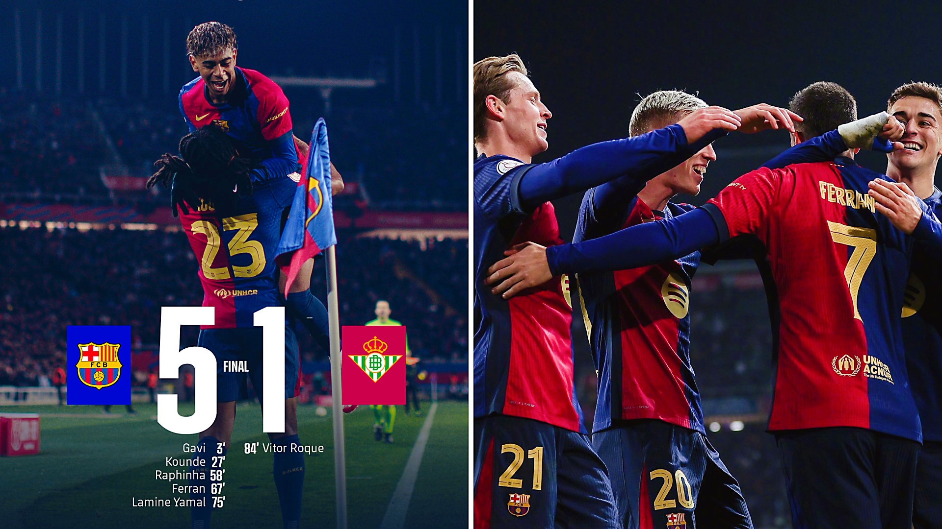 关于巴塞罗那主场大胜巴伦西亚，横扫对手的信息