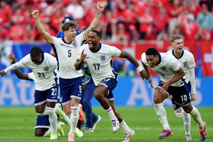 欧洲杯:英格兰队击败西班牙队进入决赛 欧洲杯:英格兰队击败西班牙队进入决赛