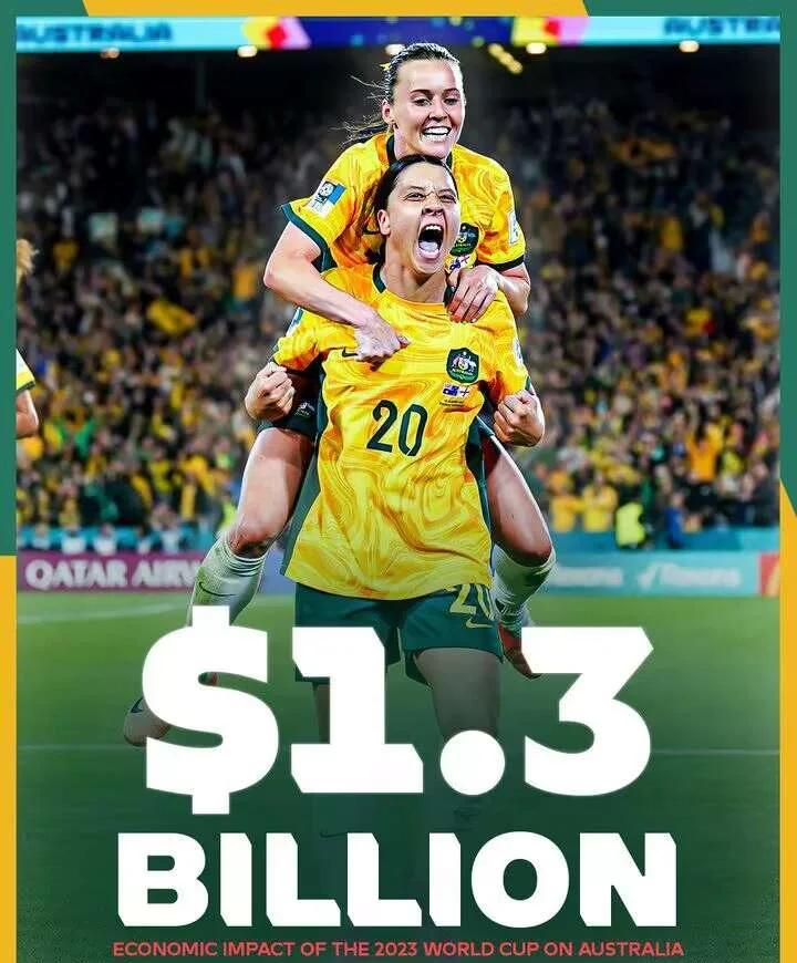 澳大利亚女足在比赛中打入三球