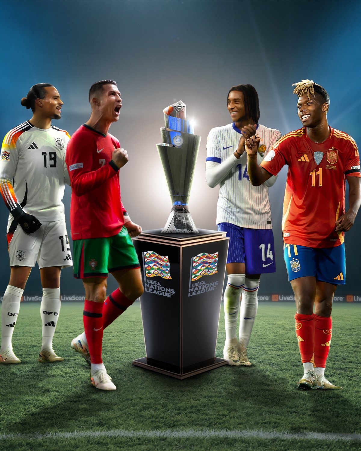 燃情对决:欧国联半决赛火爆展开 燃情对决:欧国联半决赛火爆展开