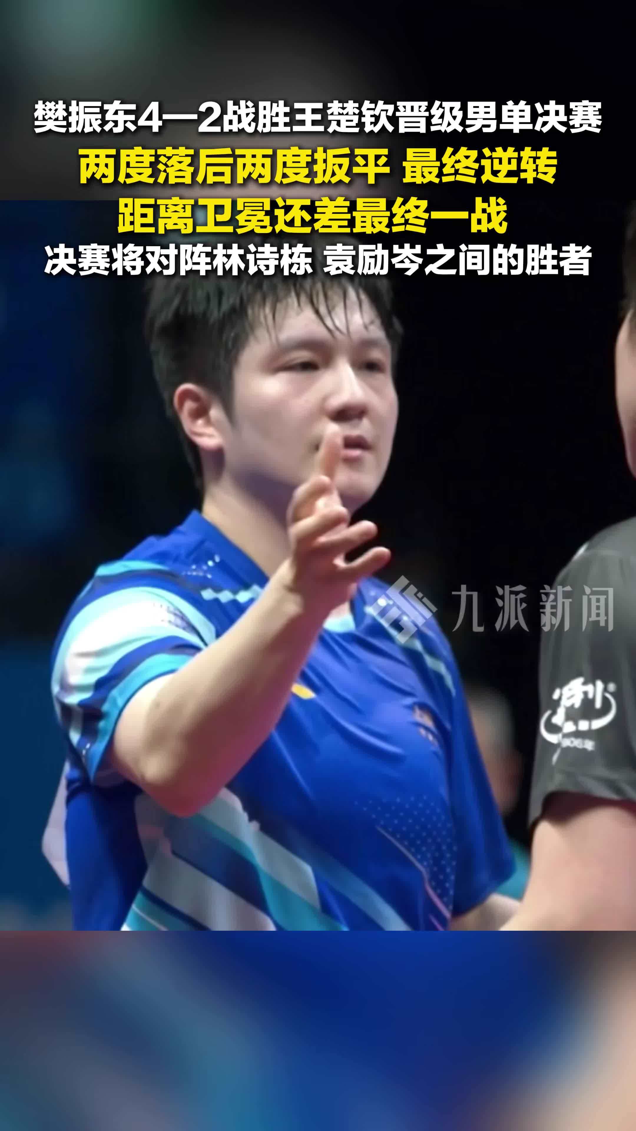 德国队翻盘波兰队，樊振东点燃赛场