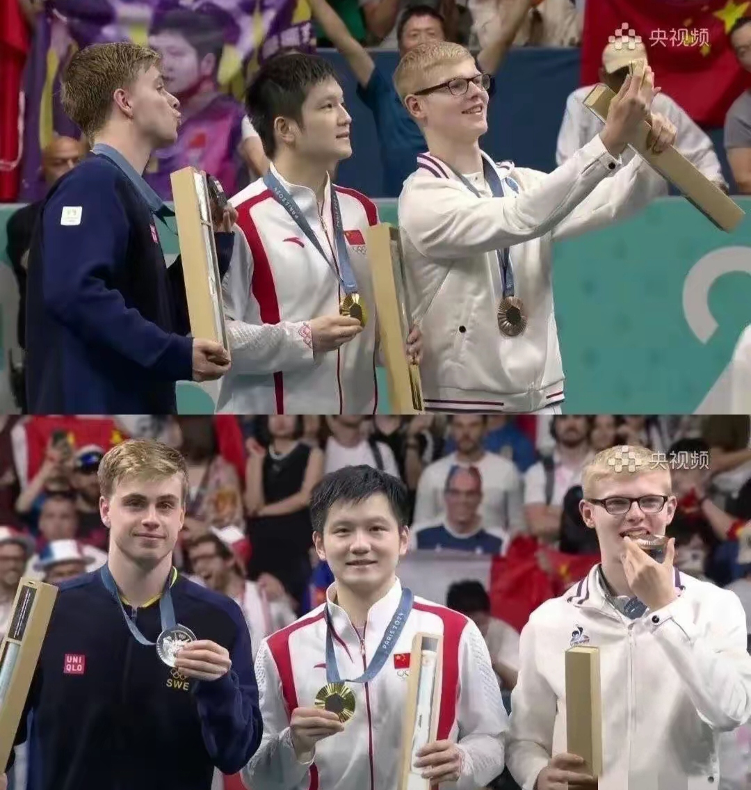 奥地利队横扫韩国队，樊振东带队取胜